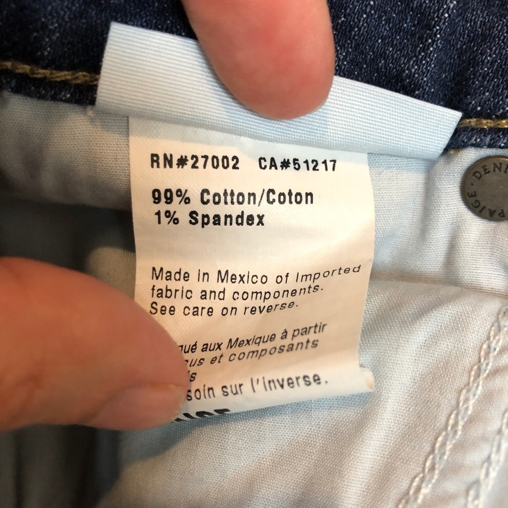 Paige Cuffed Jimmy Jimmy Shorts Size 26 - Picture 7 of 8